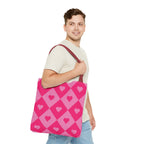Heart Diamond Tote Bag
