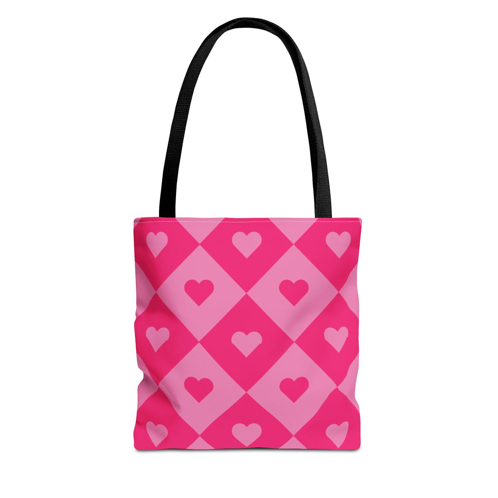 Heart Diamond Tote Bag