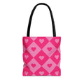 Heart Diamond Tote Bag
