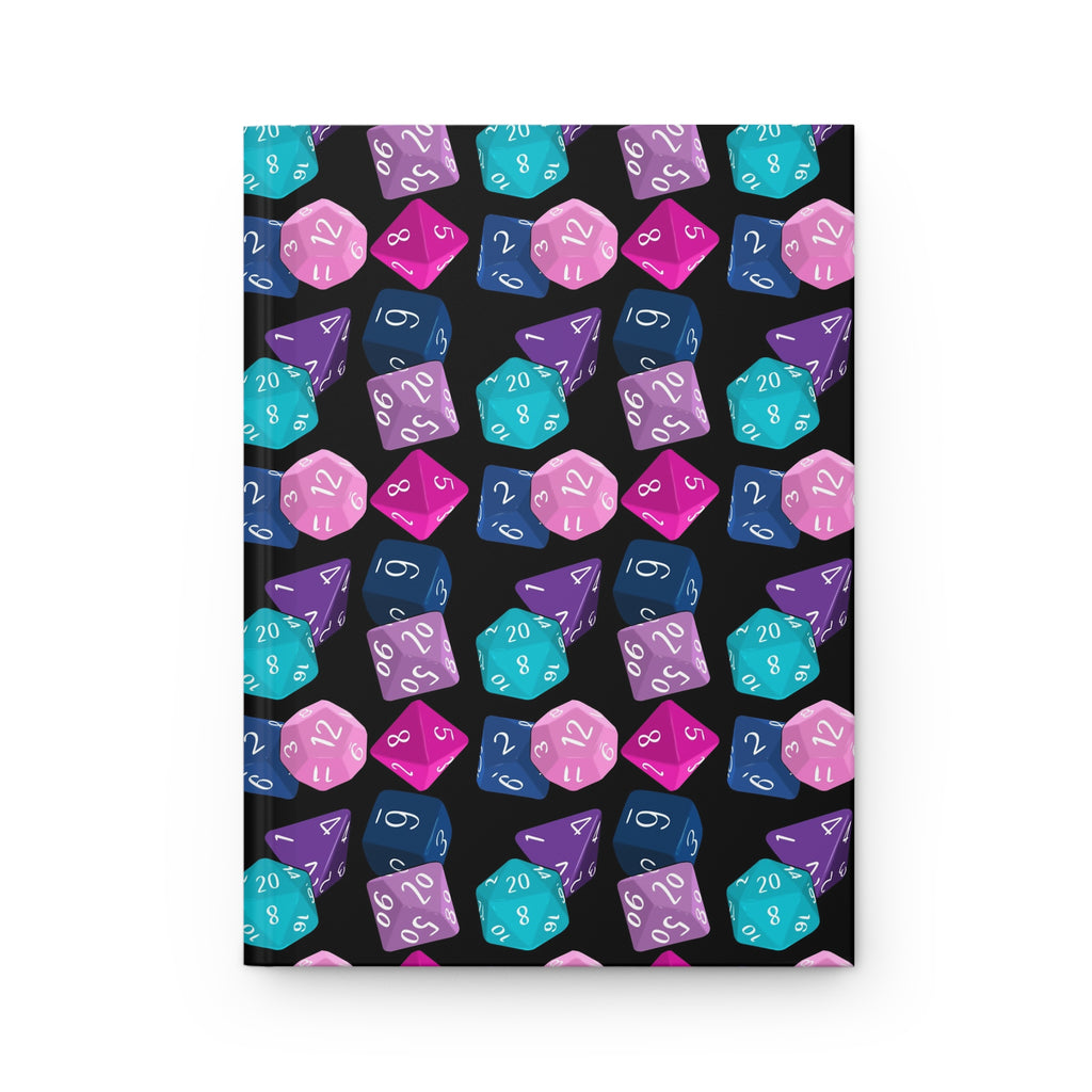Polyhedral Dice Hardcover Journal