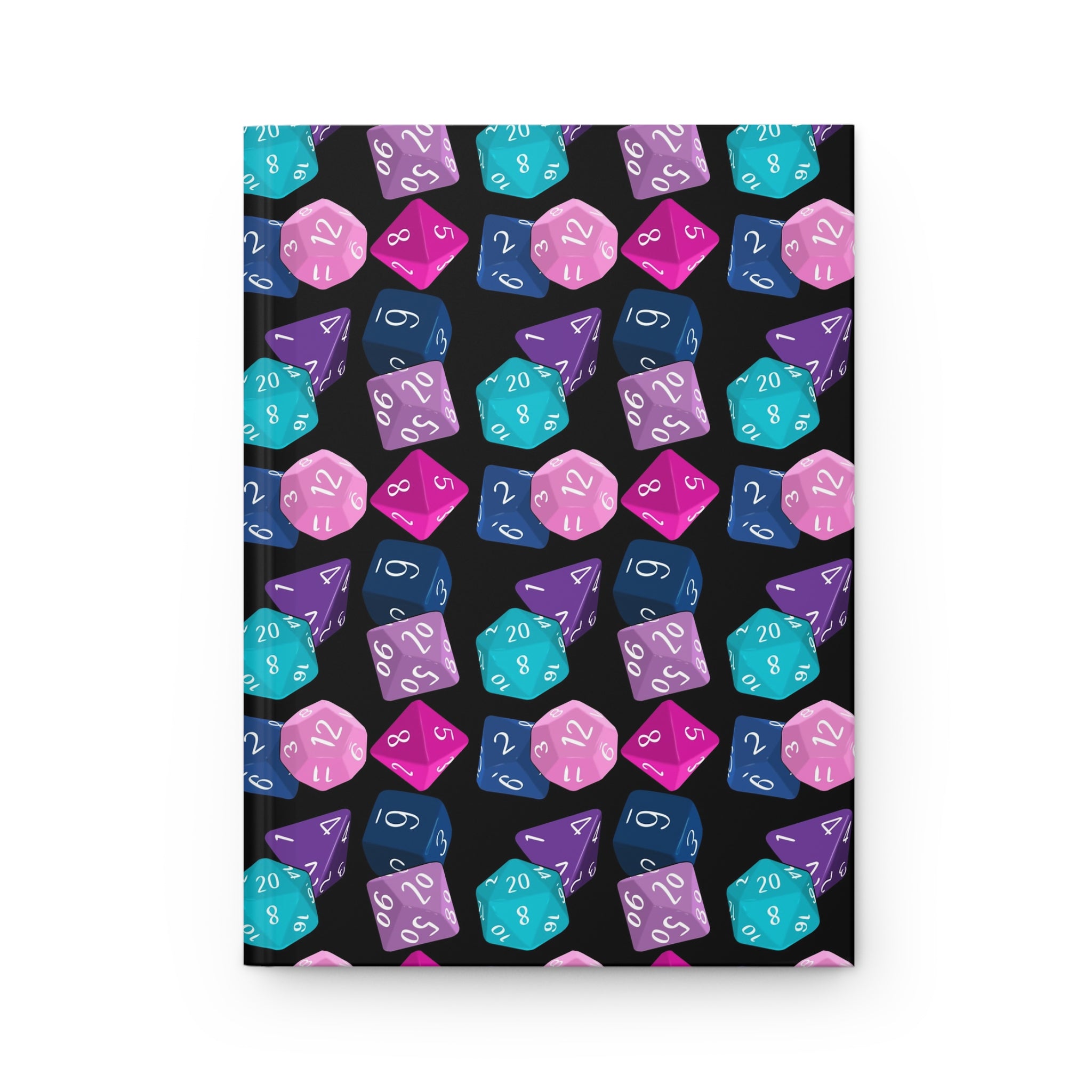 Polyhedral Dice Hardcover Journal