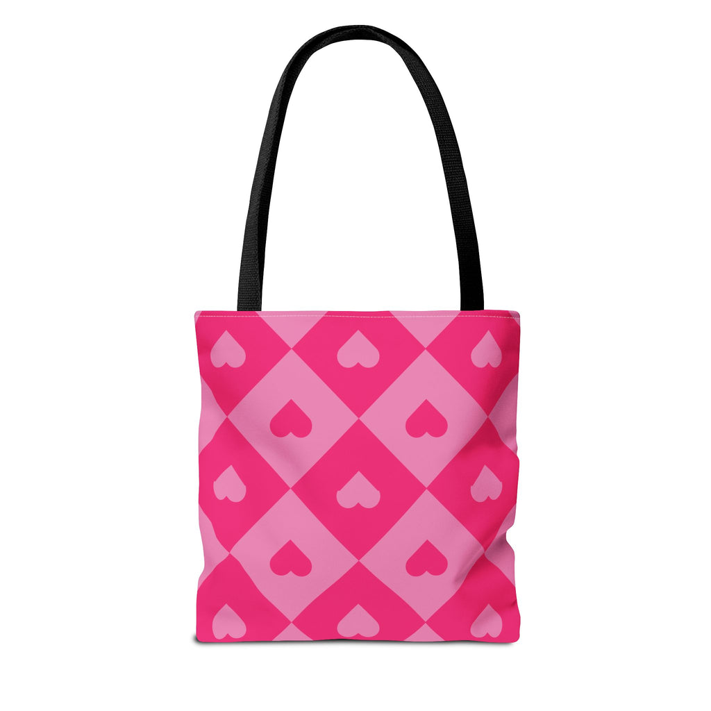 Heart Diamond Tote Bag