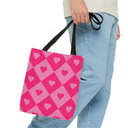 Heart Diamond Tote Bag