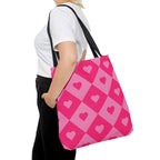 Heart Diamond Tote Bag