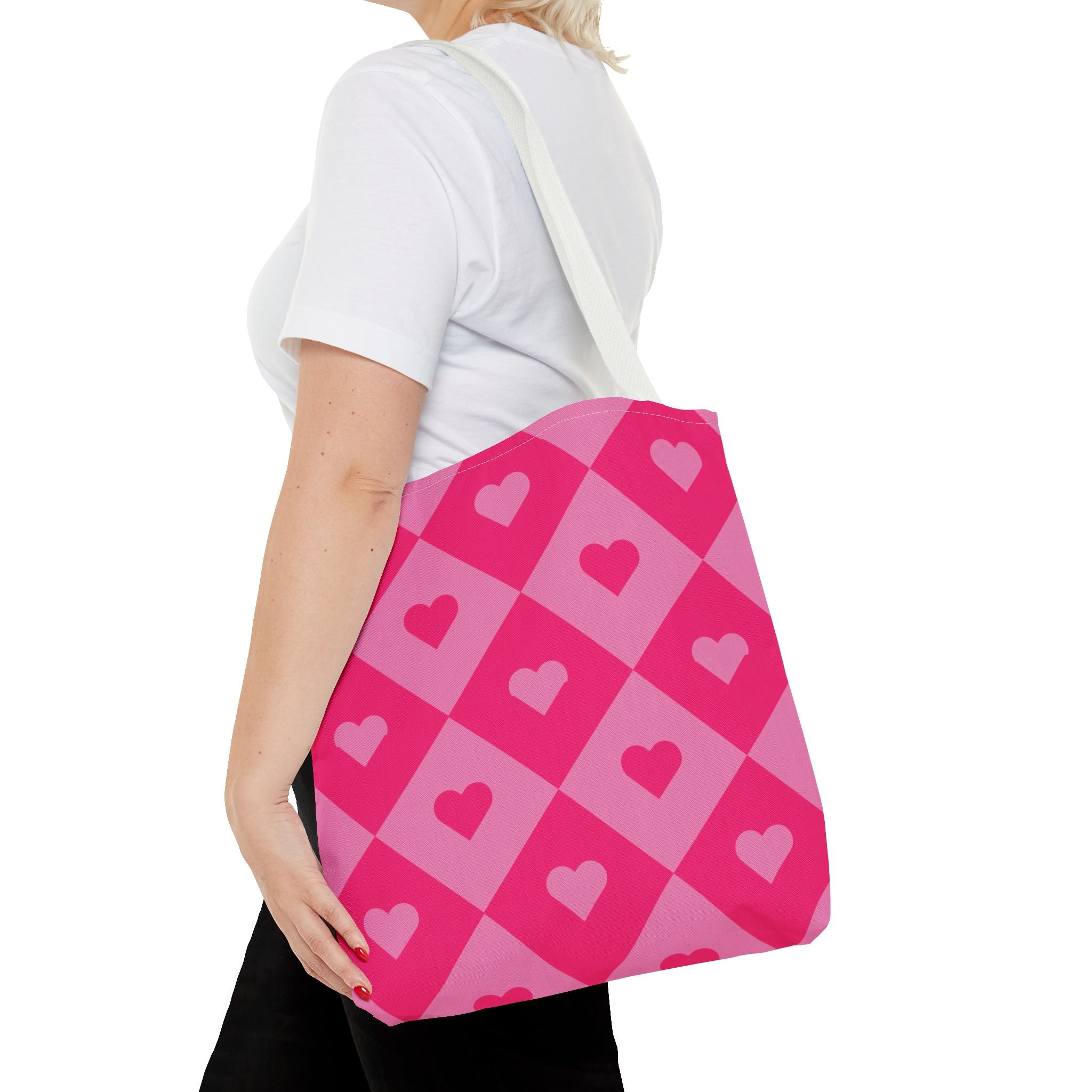 Heart Diamond Tote Bag