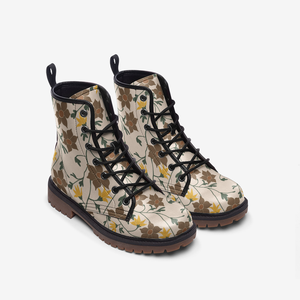 Winding Bloom in Wheatfield Boots