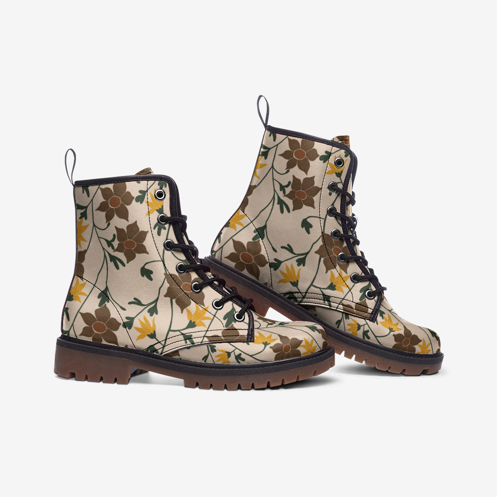 Winding Bloom in Wheatfield Boots