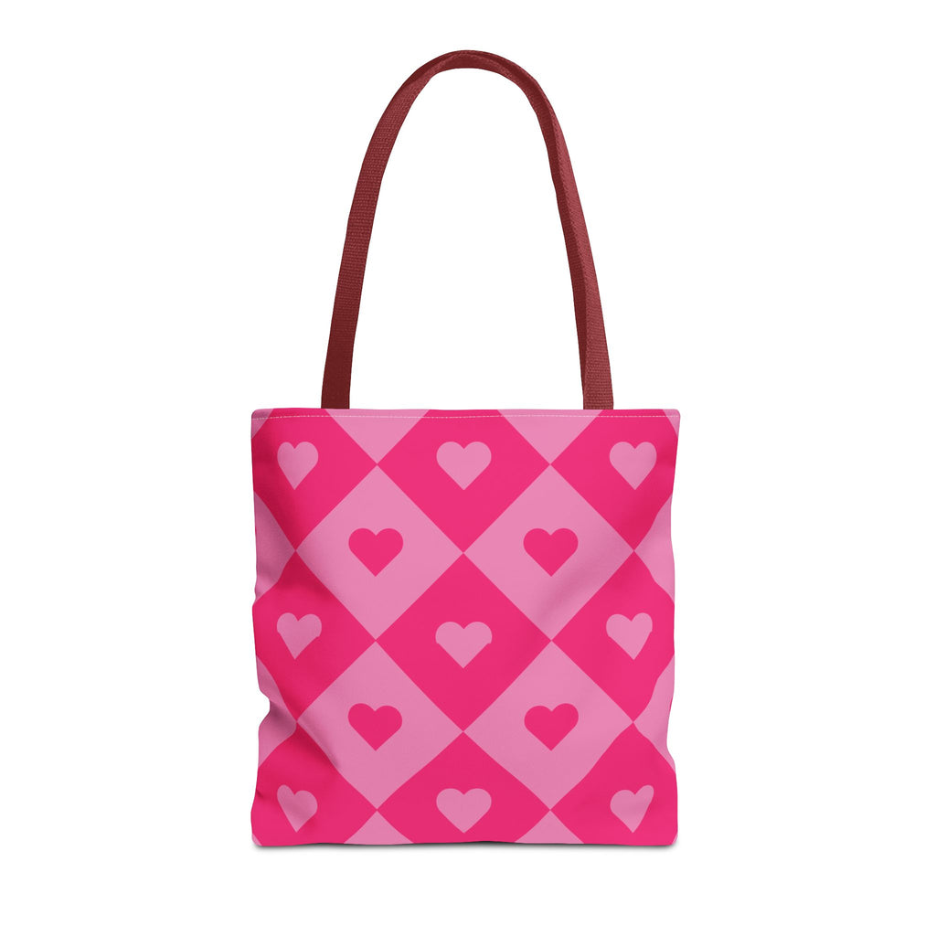 Heart Diamond Tote Bag