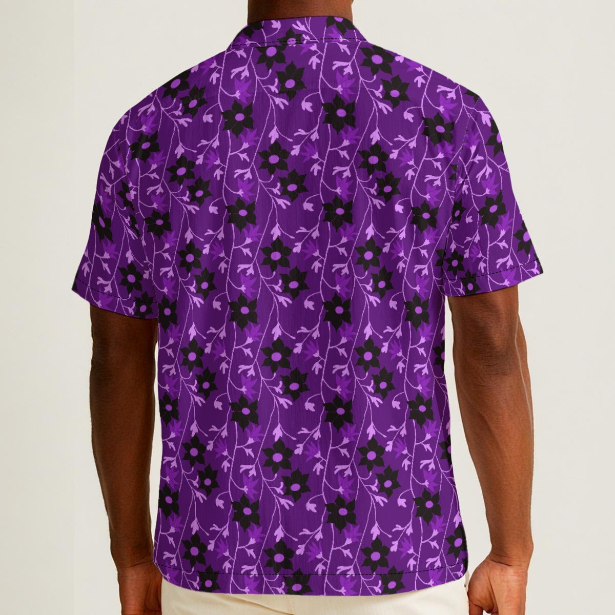 Winding Bloom in Witching Hour Button Down