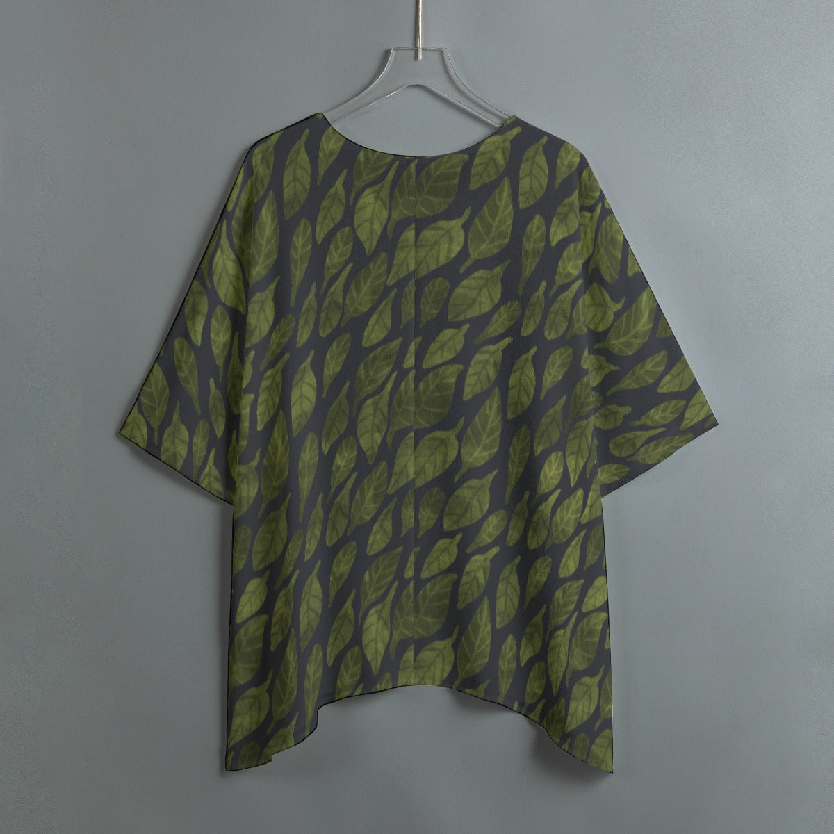 Leaf Drift Dark Bat Sleeve Shirt