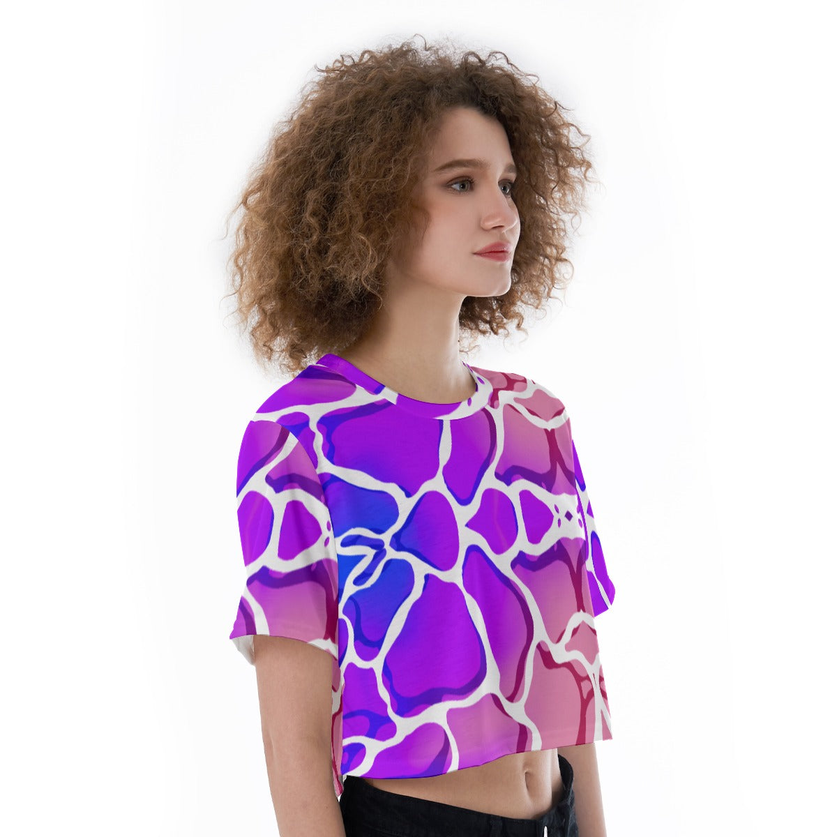 Bisexual Lighting Waterscape Crop Top