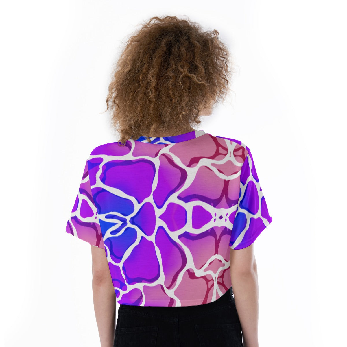 Bisexual Lighting Waterscape Crop Top