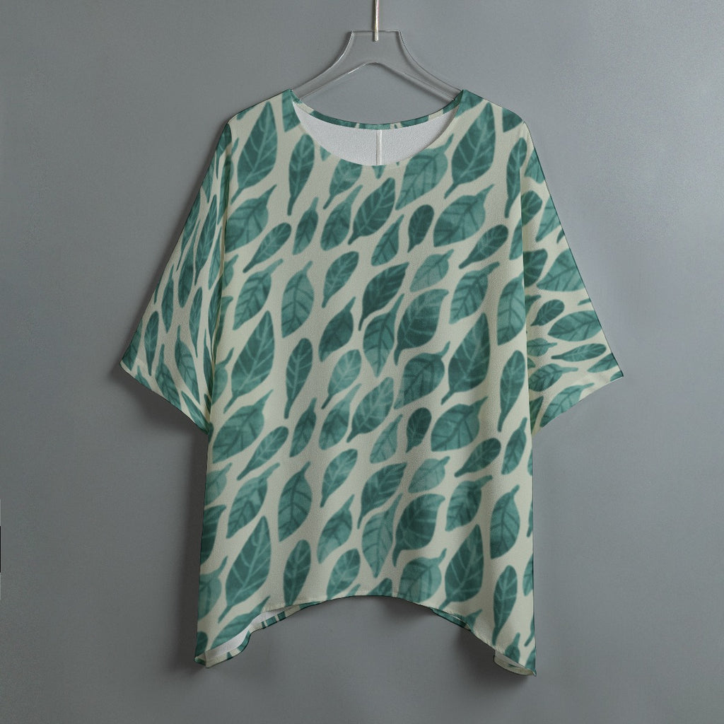 Leaf Drift Light Bat Sleeve Shirt