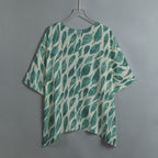 Leaf Drift Light Bat Sleeve Shirt
