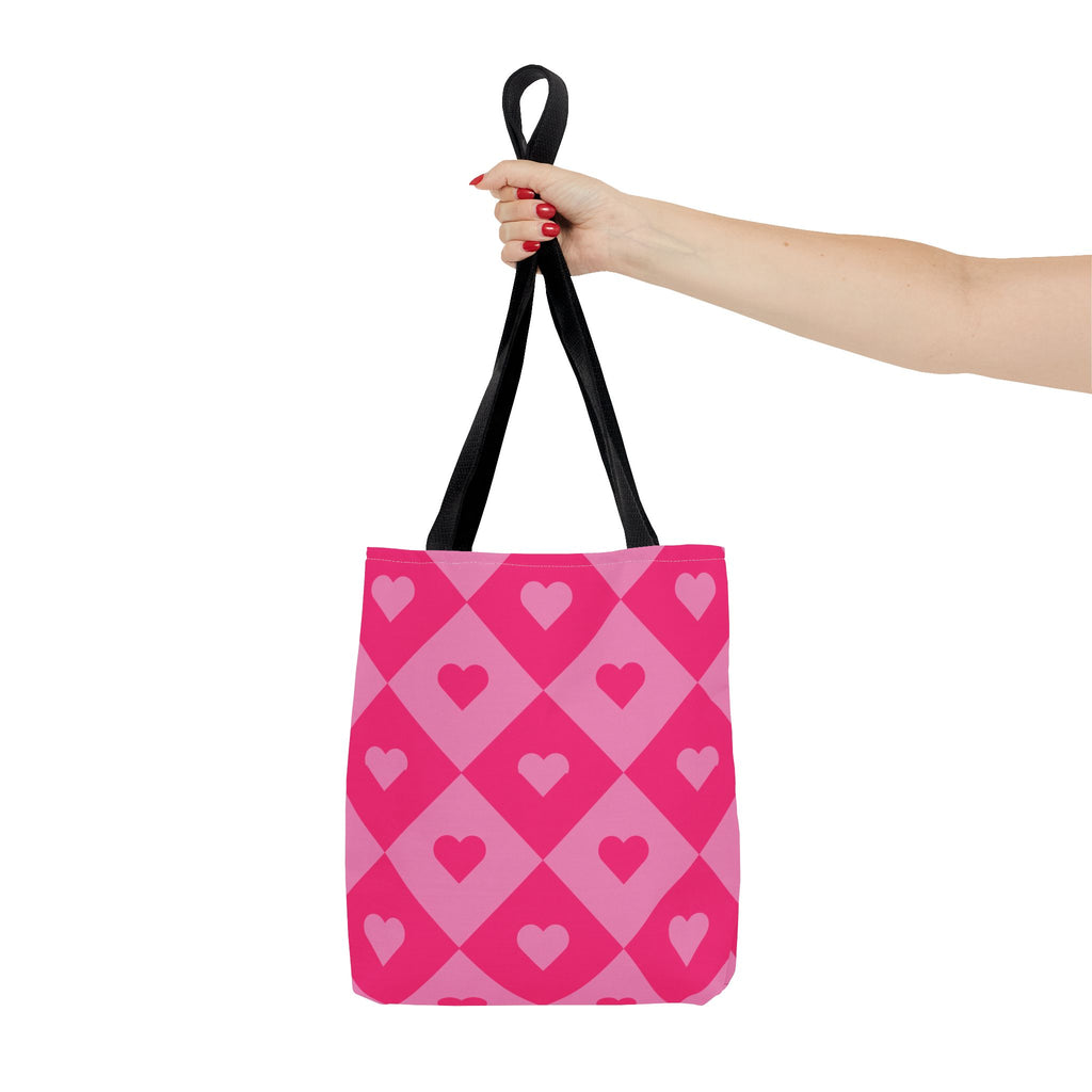 Heart Diamond Tote Bag
