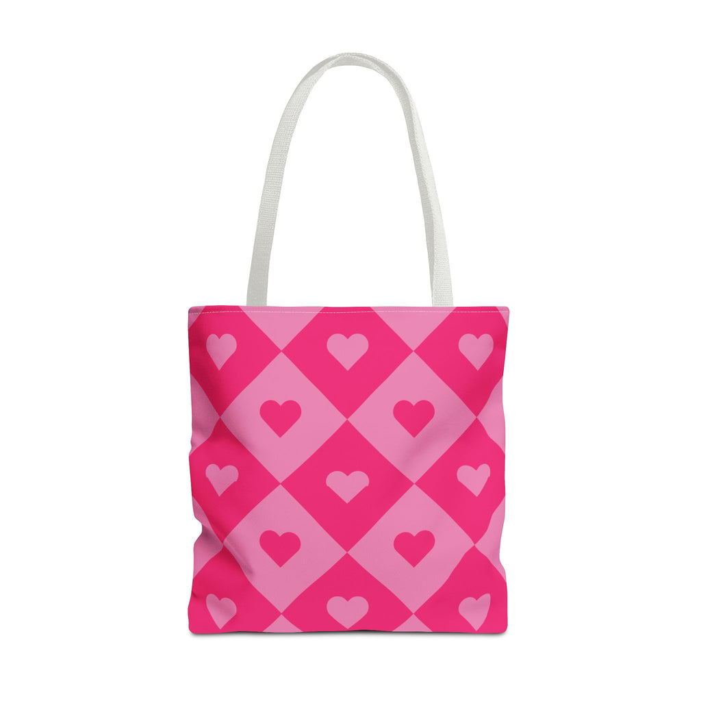 Heart Diamond Tote Bag