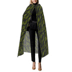 Leaf Drift Dark Hooded Cloak