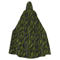 Leaf Drift Dark Hooded Cloak