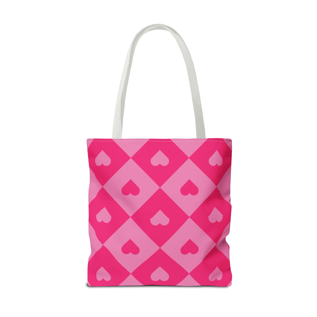 Heart Diamond Tote Bag