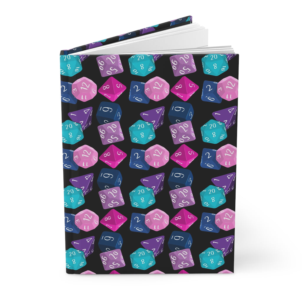 Polyhedral Dice Hardcover Journal