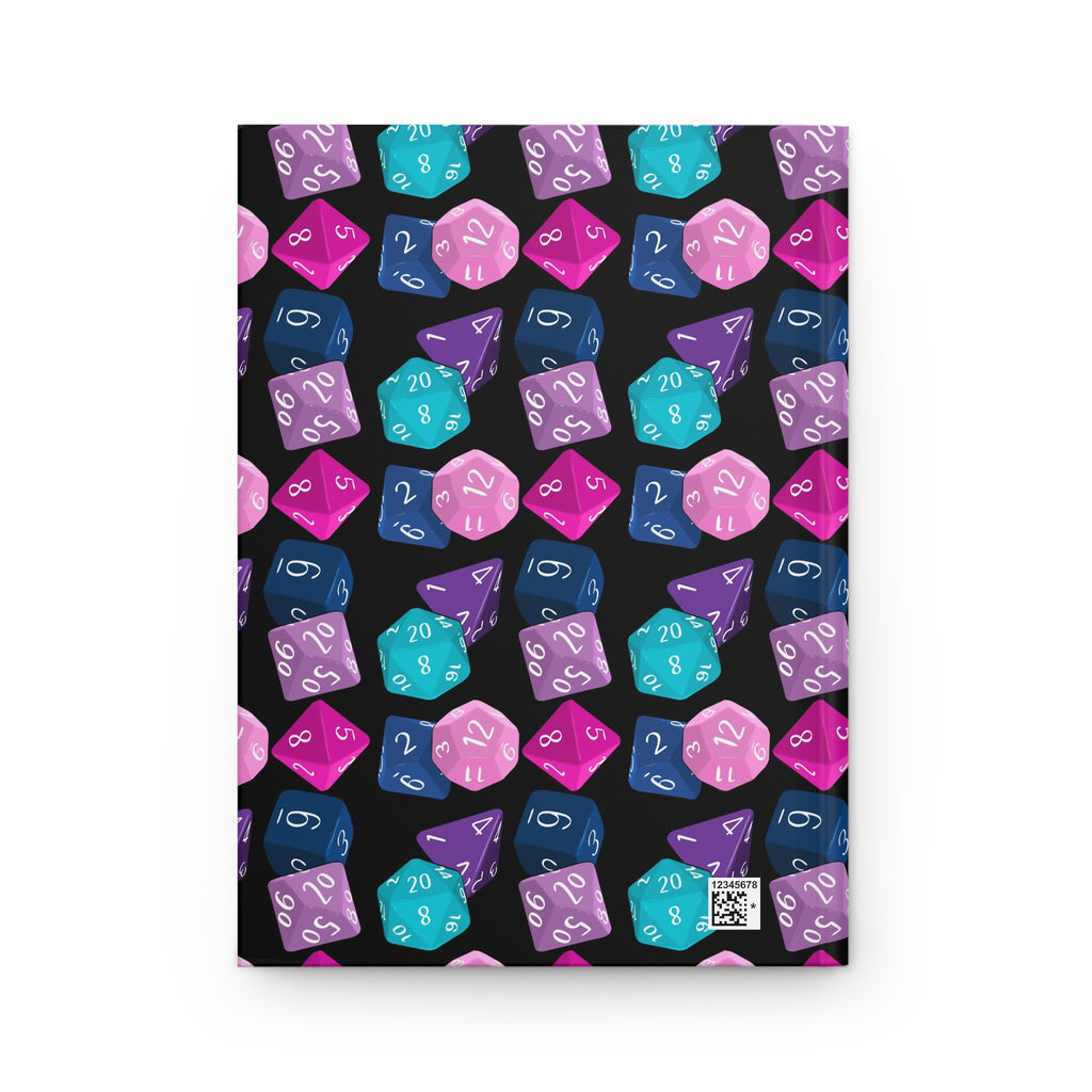 Polyhedral Dice Hardcover Journal