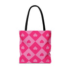 Heart Diamond Tote Bag