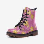 Winding Bloom in Lemon Taffy Boots