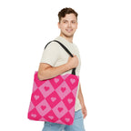 Heart Diamond Tote Bag
