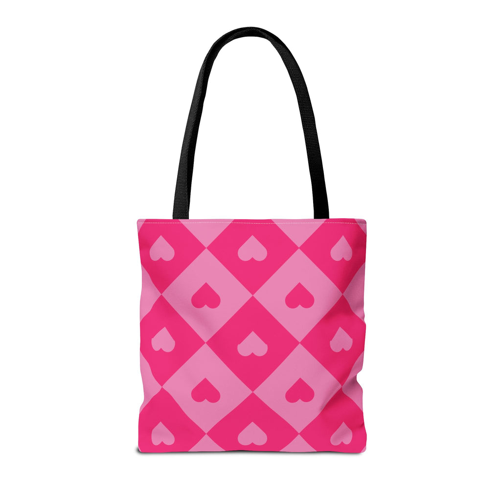 Heart Diamond Tote Bag