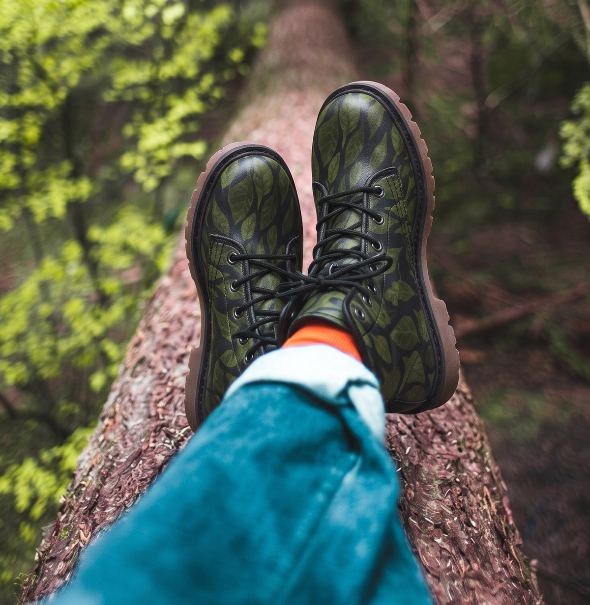 Leaf Drift Dark Boots