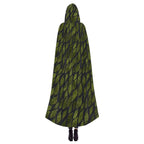 Leaf Drift Dark Hooded Cloak