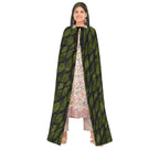 Leaf Drift Dark Hooded Cloak
