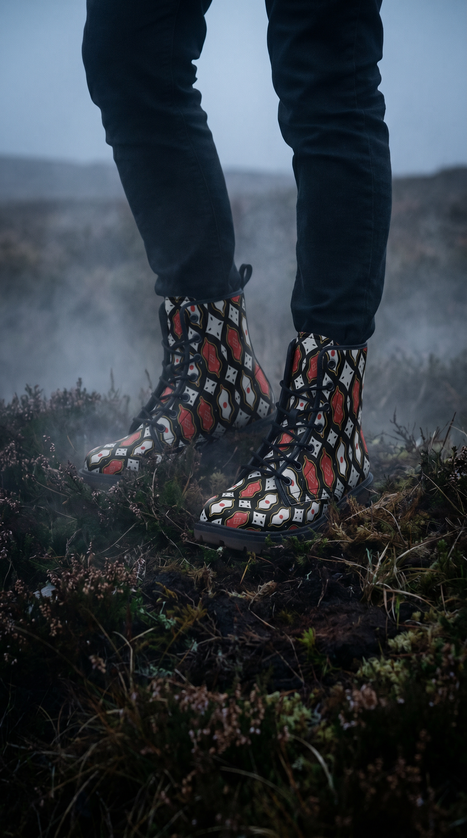 Harlequin Boots