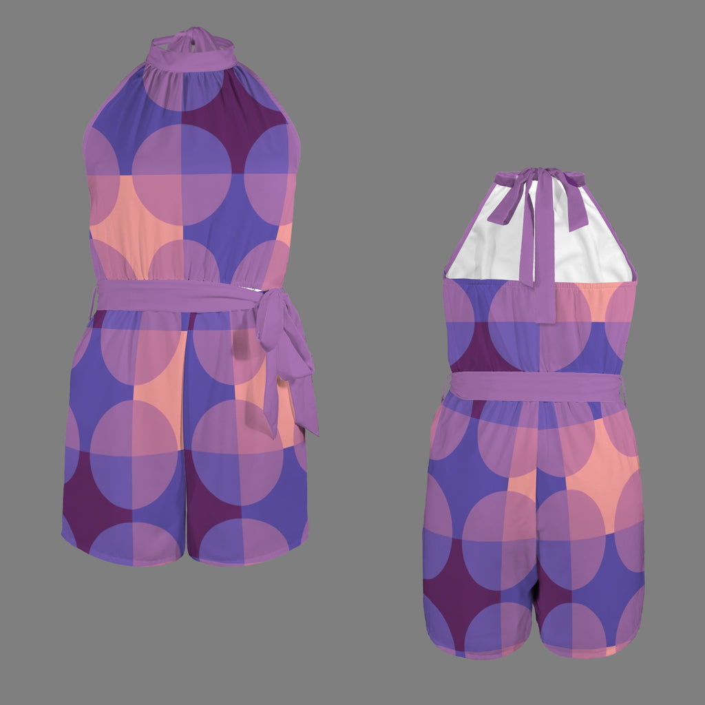 Copenhagen 68 in Purple Summer Romper