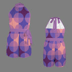 Copenhagen 68 in Purple Summer Romper