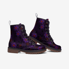 Winding Bloom in Velvet Hex Boots
