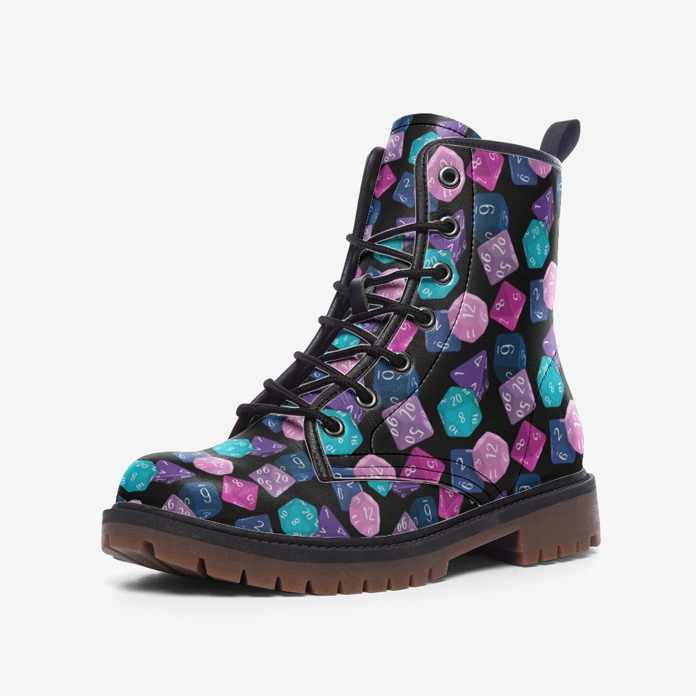 Polyhedral Dice Boots
