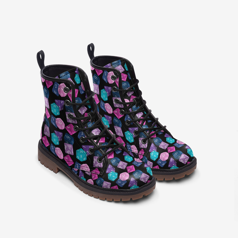Polyhedral Dice Boots