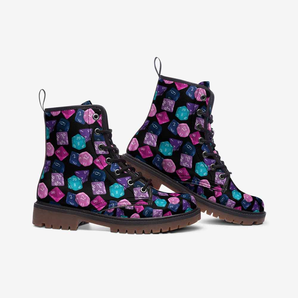 Polyhedral Dice Boots