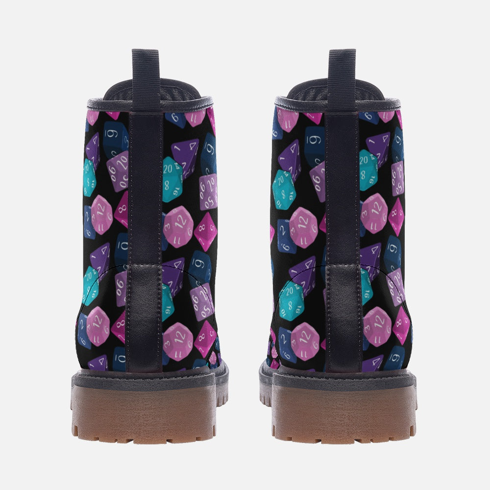 Polyhedral Dice Boots