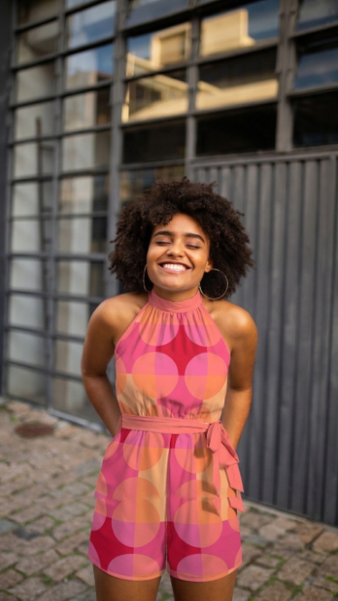 Copenhagen 68 in Pink Summer Romper