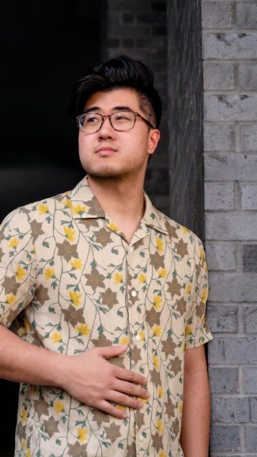 Winding Bloom in Wheatfield Button Down Shirt