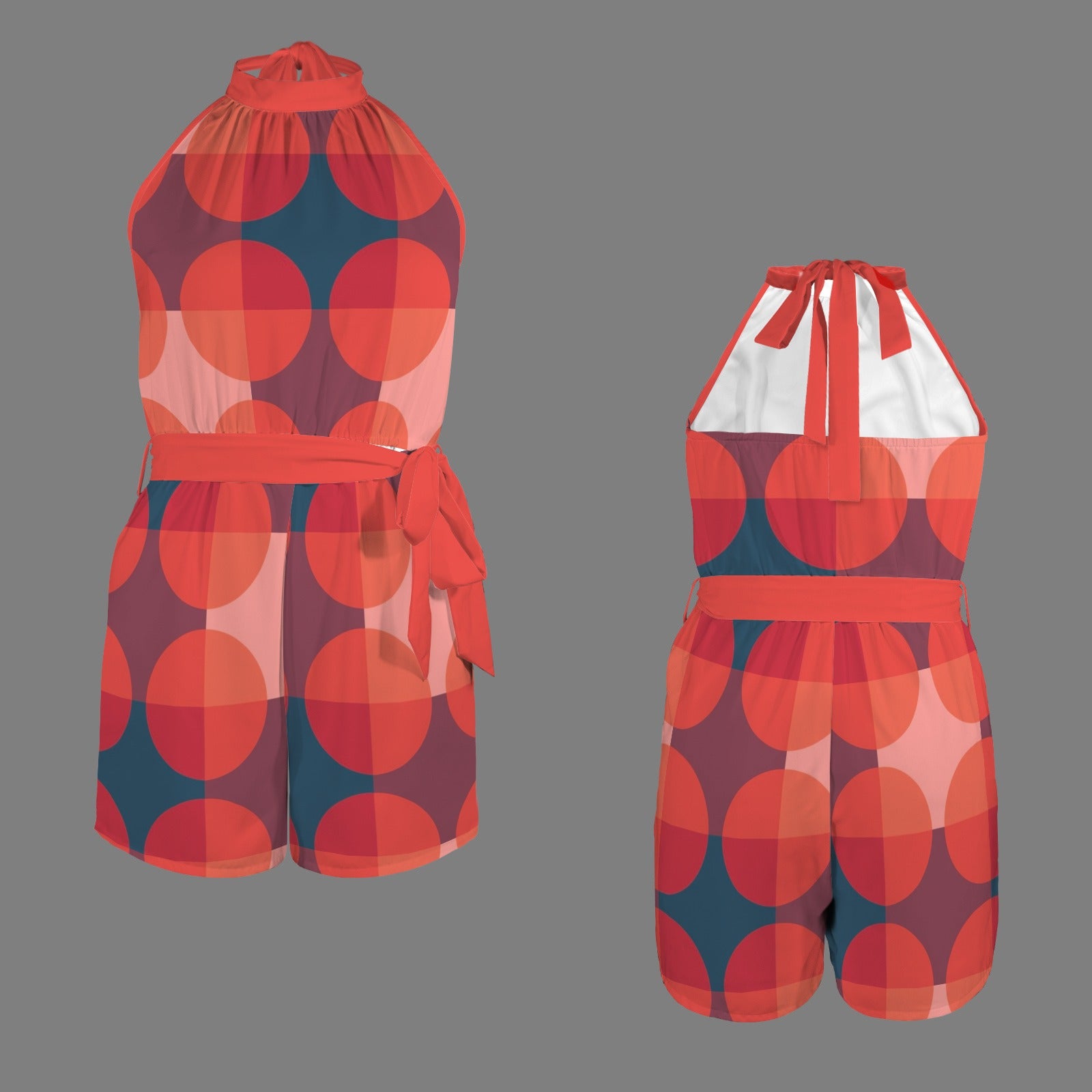 Copenhagen 68 in Red Summer Romper