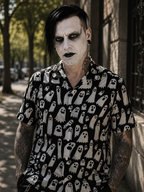 Camisa abotonada Fantasmas
