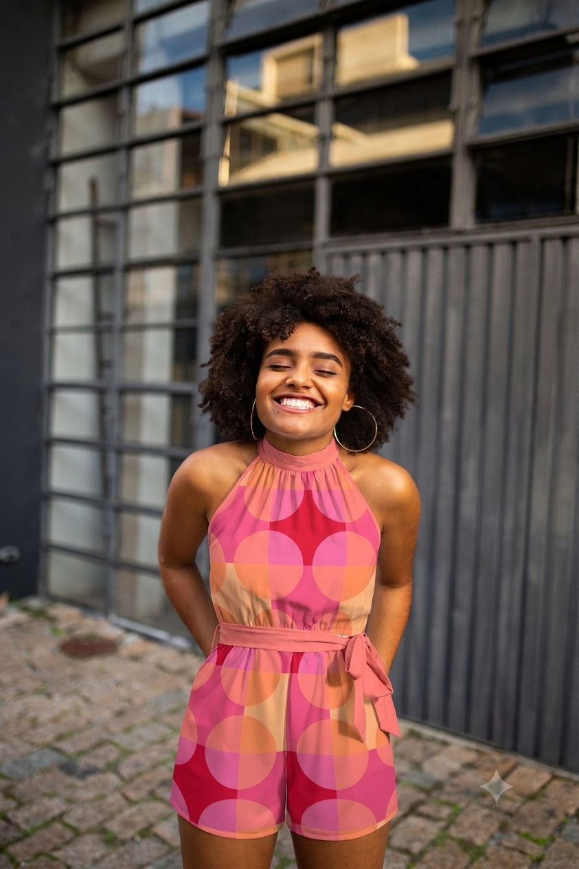 Copenhagen 68 in Pink Summer Romper