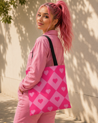 Bolso de mano "Corazón de diamante"